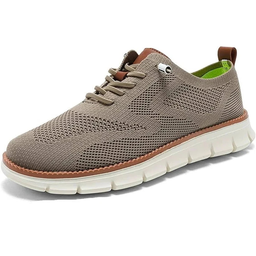 Slip-On Dress Shoes Wide Orthopedic Toe Box Elastic Collar