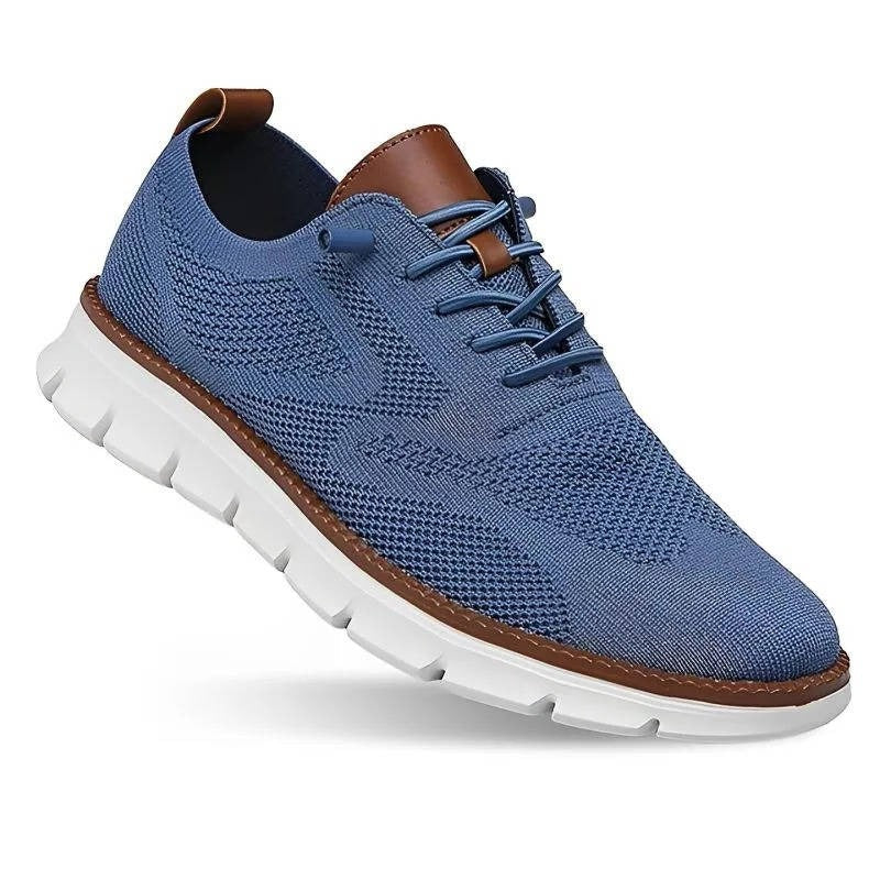 Slip-On Dress Shoes Wide Orthopedic Toe Box Elastic Collar