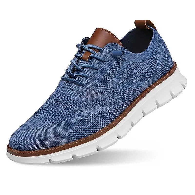 Slip-On Dress Shoes Wide Orthopedic Toe Box Elastic Collar