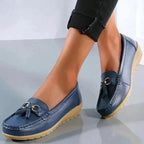 Slip-On Loafers Contoured Cushioned Insole & Breathable Upper