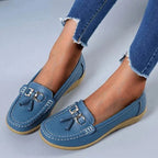 Slip-On Loafers Contoured Cushioned Insole & Breathable Upper