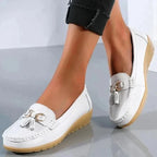 Slip-On Loafers Contoured Cushioned Insole & Breathable Upper