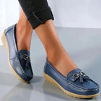 Slip-On Loafers Contoured Cushioned Insole & Breathable Upper
