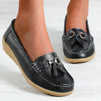 Slip-On Loafers Contoured Cushioned Insole & Breathable Upper