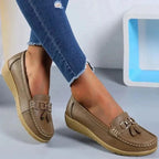 Slip-On Loafers Contoured Cushioned Insole & Breathable Upper