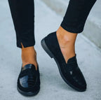 Slip-On Loafers Leather Padded Insole & Soft Lining