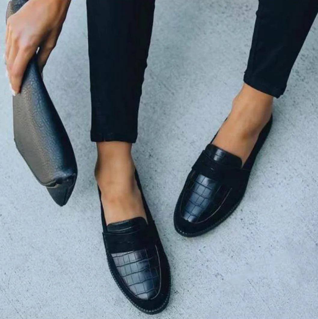 Slip-On Loafers Leather Padded Insole & Soft Lining