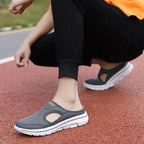 Slip-On Sandals Breathable Mesh Anatomical Cork Insole Wide Fit