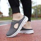 Slip-On Sandals Breathable Mesh Anatomical Cork Insole Wide Fit