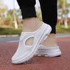 Slip-On Sandals Breathable Mesh Anatomical Cork Insole Wide Fit