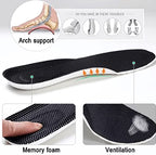 Slip-On Shoes Arch Support Padded Insole Non-Slip Sole