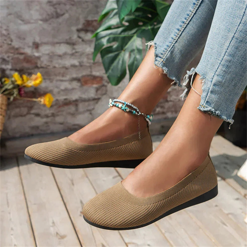 Slip-On Shoes Memory Foam & Arch Support Slip-Resistant