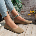 Slip-On Shoes Memory Foam Insole Molded Foam Sole Slip-Resistant Tread
