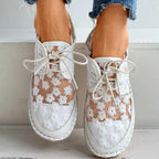 Slip-On Shoes Orthopedic Footbed Breathable Floral Print