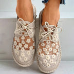 Slip-On Shoes Orthopedic Footbed Breathable Floral Print