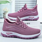 Slip-On Sneakers Ultralight Breathable Mesh Shock-Absorbing Sole