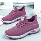 Slip-On Sneakers Ultralight Breathable Mesh Shock-Absorbing Sole