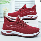 Slip-On Sneakers Ultralight Breathable Mesh Shock-Absorbing Sole