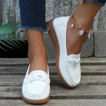 Slip-On Walking Loafers Lightweight Wide Toe