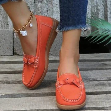 Slip-On Walking Loafers Lightweight Wide Toe