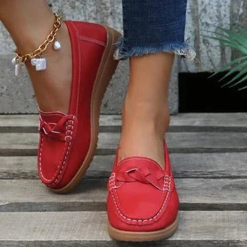 Slip-On Walking Loafers Lightweight Wide Toe