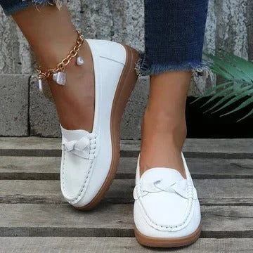 Slip-On Walking Loafers Lightweight Wide Toe