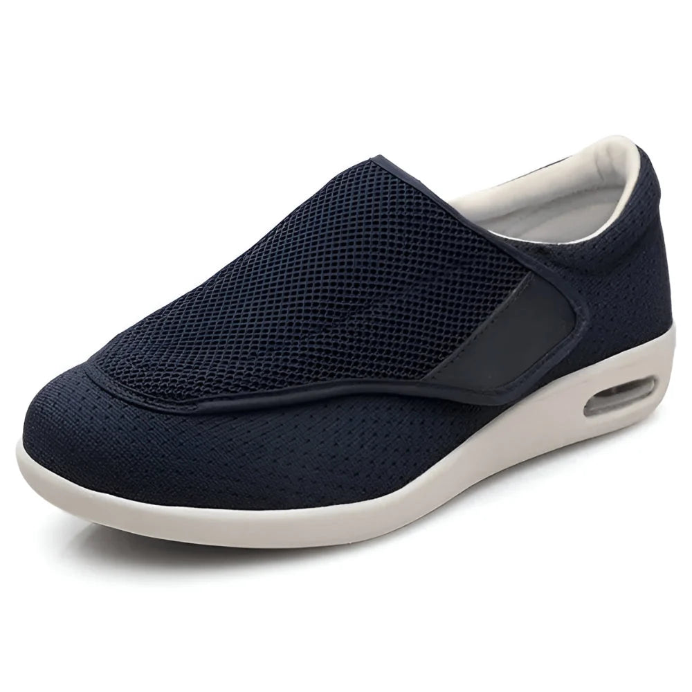 Slip-On Walking Shoes Wide Fit & Adjustable Strap