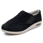 Slip-On Walking Shoes Wide Fit & Adjustable Strap