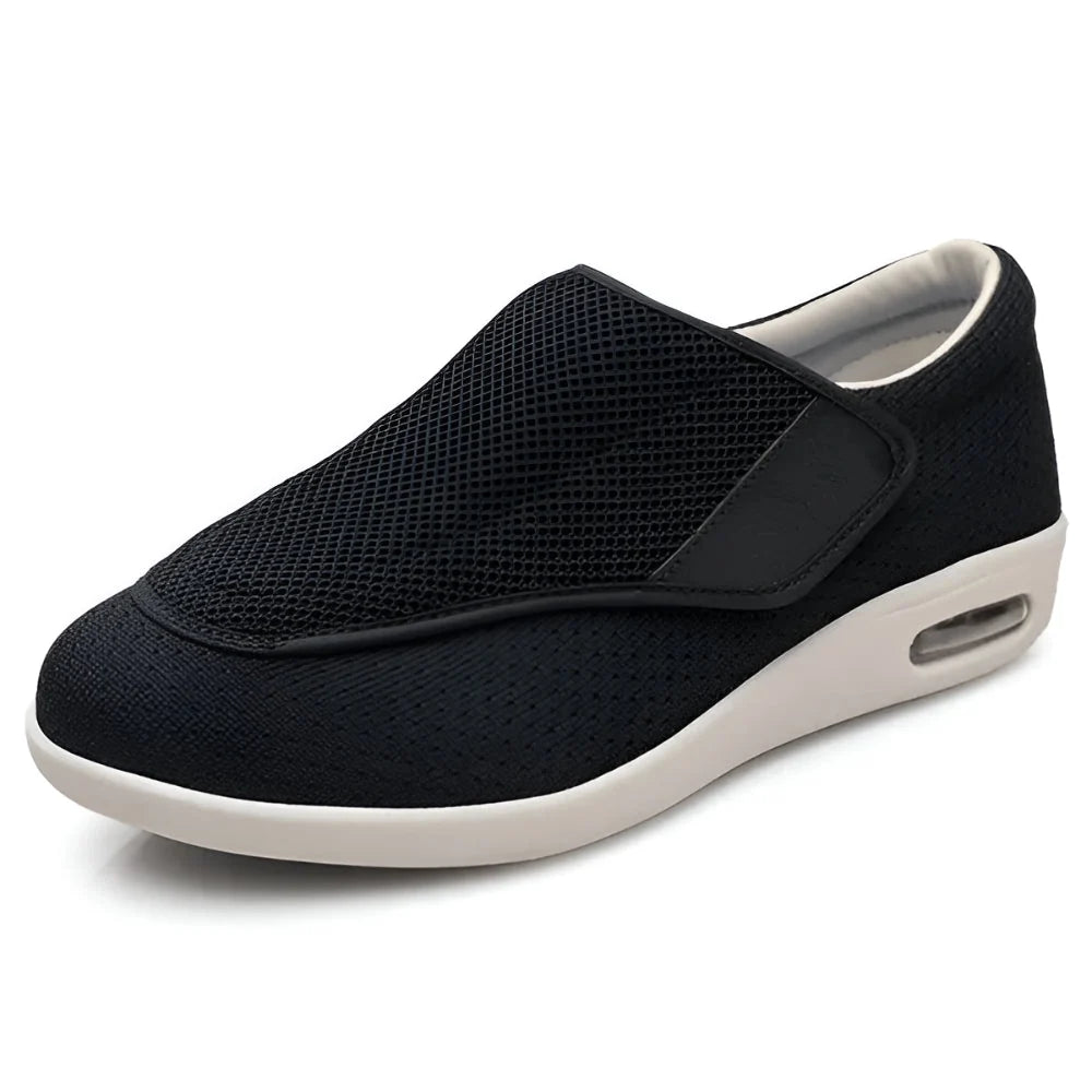 Slip-On Walking Shoes Wide Fit & Adjustable Strap