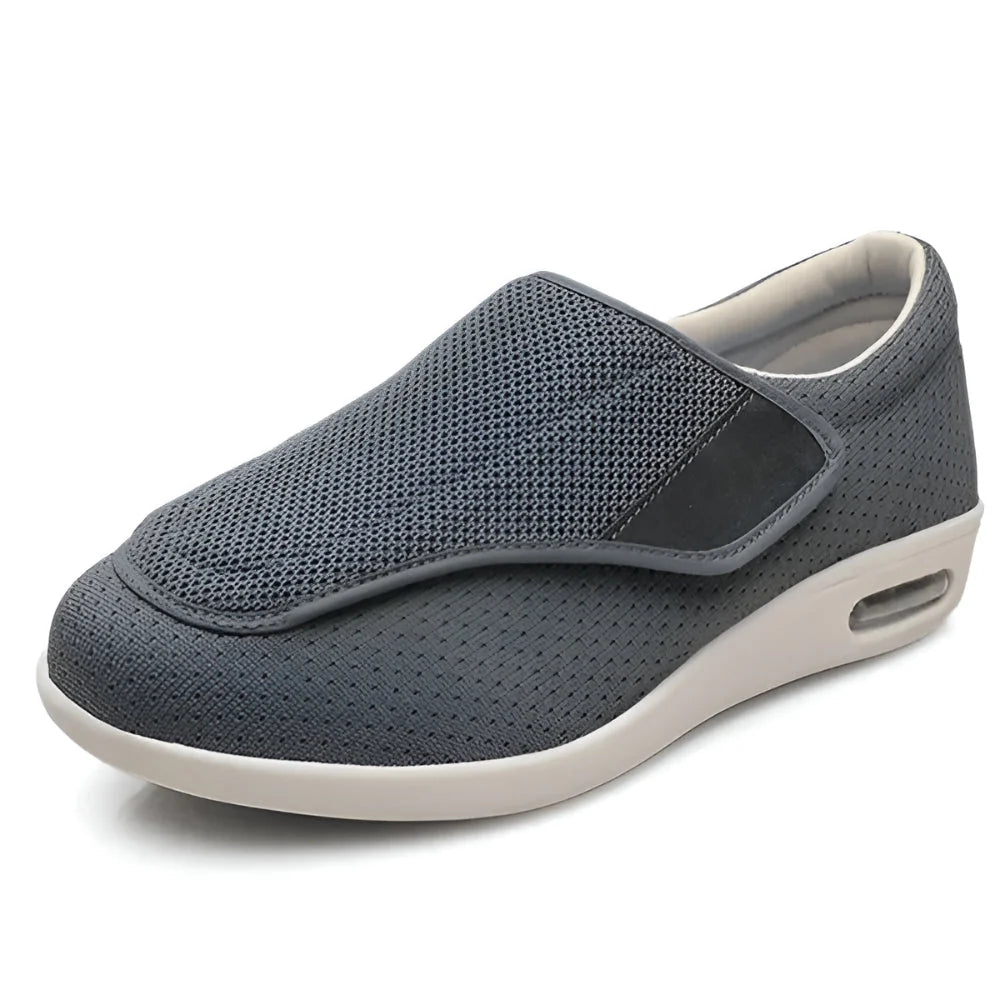 Slip-On Walking Shoes Wide Fit & Adjustable Strap