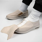 Slip-On Walking Shoes Wide Fit & Adjustable Strap