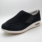Slip-On Walking Shoes Wide Fit & Adjustable Strap