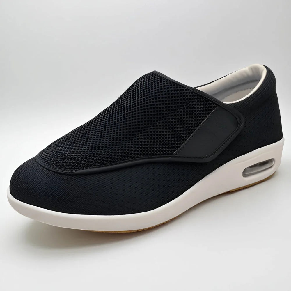 Slip-On Walking Shoes Wide Fit & Adjustable Strap