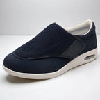 Slip-On Walking Shoes Wide Fit & Adjustable Strap