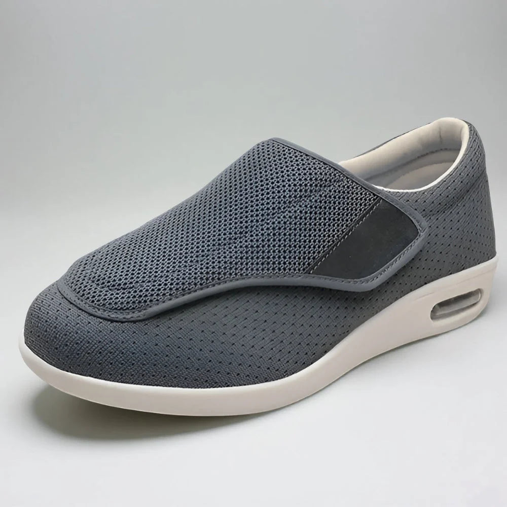 Slip-On Walking Shoes Wide Fit & Adjustable Strap
