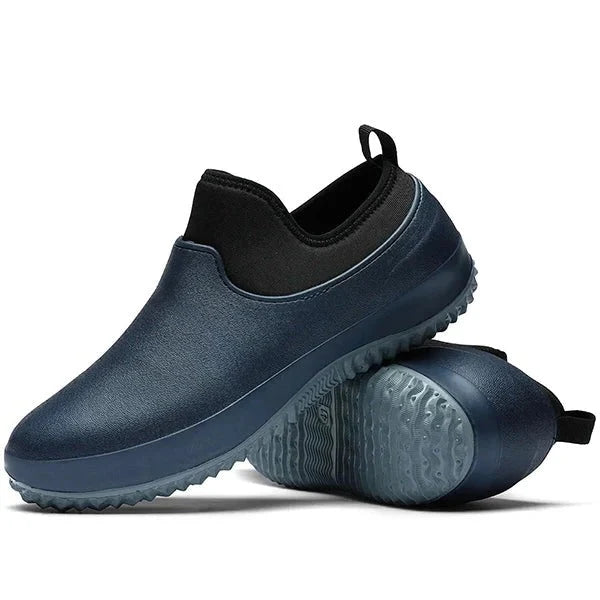 Slip-On Work Shoes Water-Resistant Upper & Non-Slip Outsole