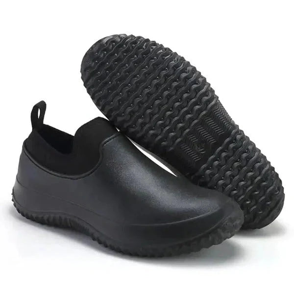 Slip-On Work Shoes Water-Resistant Upper & Non-Slip Outsole
