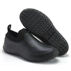 Slip-On Work Shoes Waterproof Non-Slip Sole Reinforced Stitching