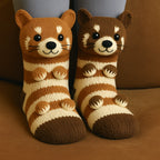 Slipper Socks Plush 3D Animal Non-Slip Sole