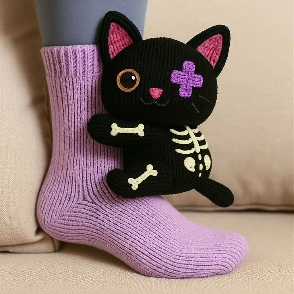 Slipper Socks Plush 3D Animal Non-Slip Sole