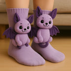 Slipper Socks Plush Lining Non-Slip Sole