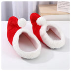 Slippers Plush Santa Non-Slip Machine Washable