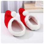 Slippers Plush Santa Non-Slip Machine Washable