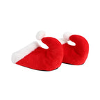 Slippers Plush Santa Pom-Pom Non-Slip & Machine Washable