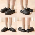 Slippers Waterproof Plush Lined Non-Slip Sole