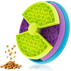 Slow Feeder Bowl 3-Layer Rotating Puzzle Non-Slip & Easy-Clean