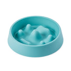 Slow Feeder Bowl For Cats & Dogs Mountain-Shaped Interior