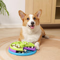 Slow Feeder Dog Bowl Multi-Level Pet-Safe Plastic