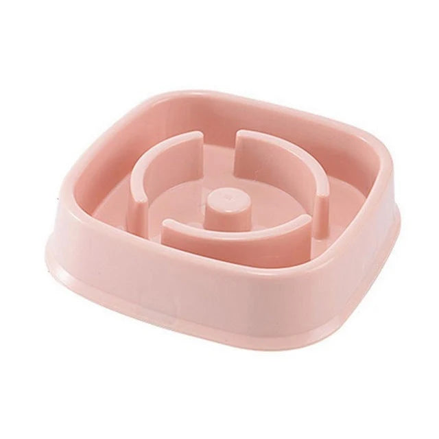 Slow Feeder Pet Bowl Anti-Choke Dishwasher-Safe