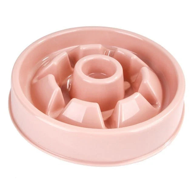 Slow Feeder Pet Bowl Anti-Choke Dishwasher-Safe